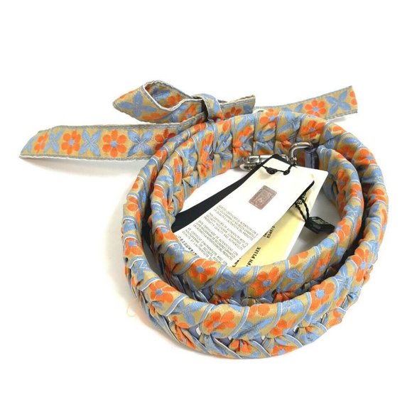 FENDI 8AV077 ribbon floral flower Strap you Shoulder strap - Picture 2 of 9
